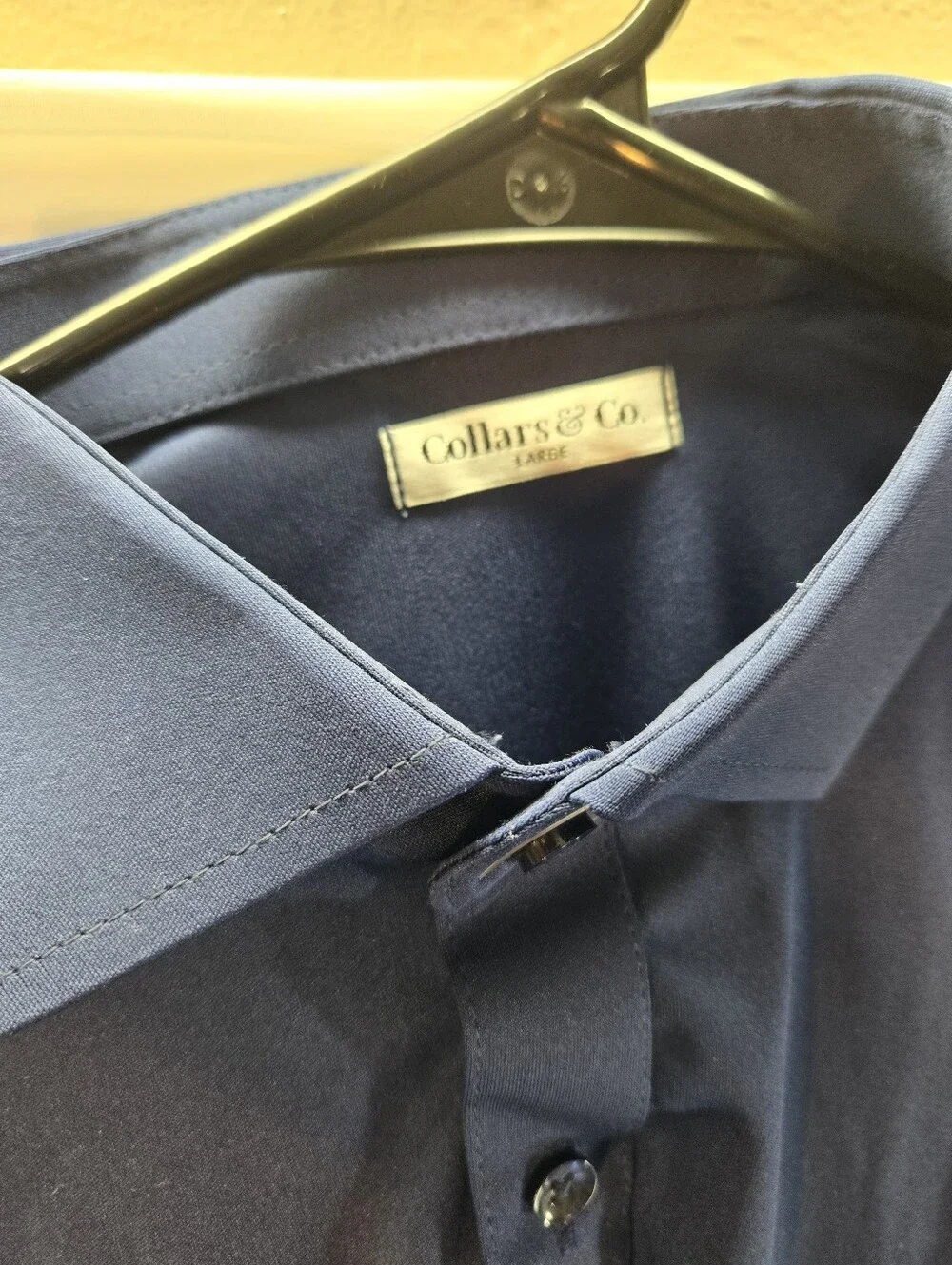 Lot of 5 Collars & Co Men's Size Large Polo Dress Shirts NWT & NWOT